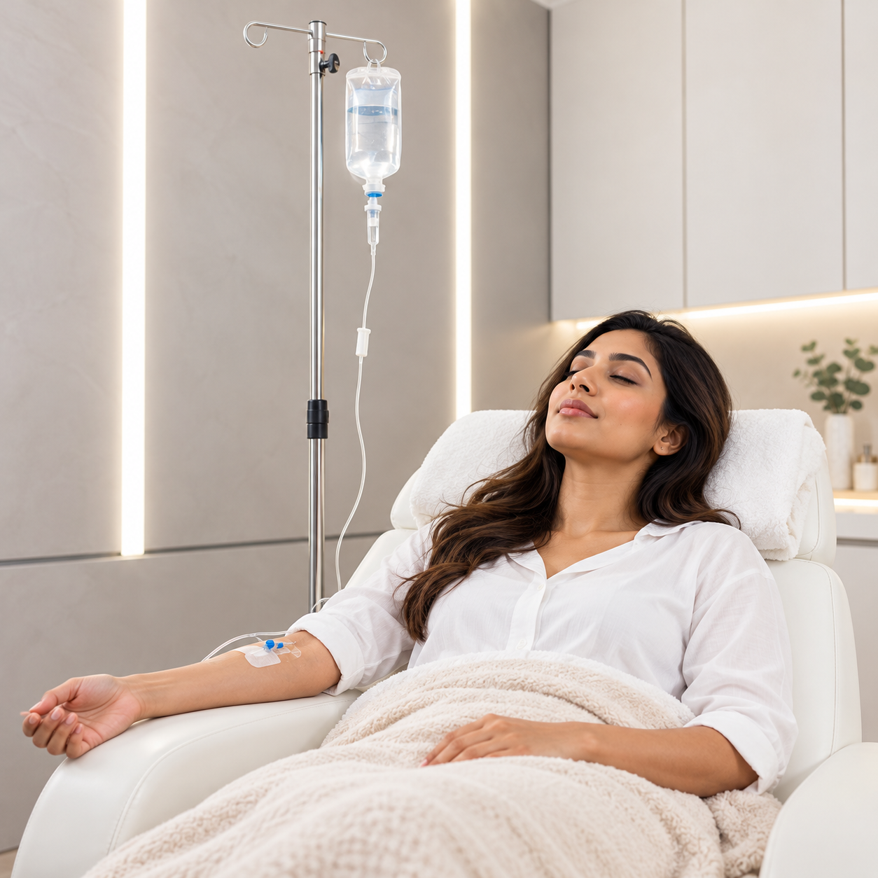 Glutathione IV drip therapy