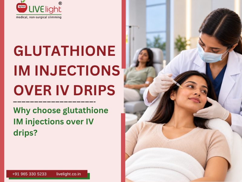 Why Choose Glutathione IM Injections Over IV Drips?