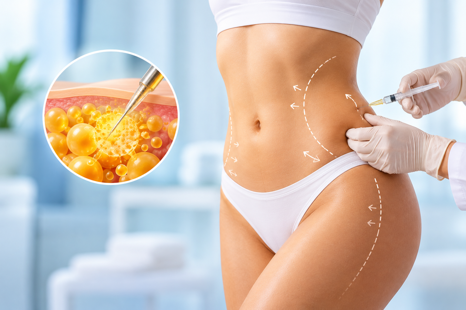 Non-surgical body contouring with a handheld treatment applicator